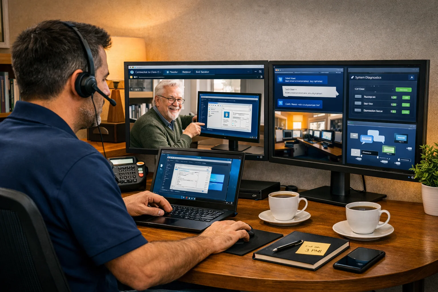Remote Desktop Support
